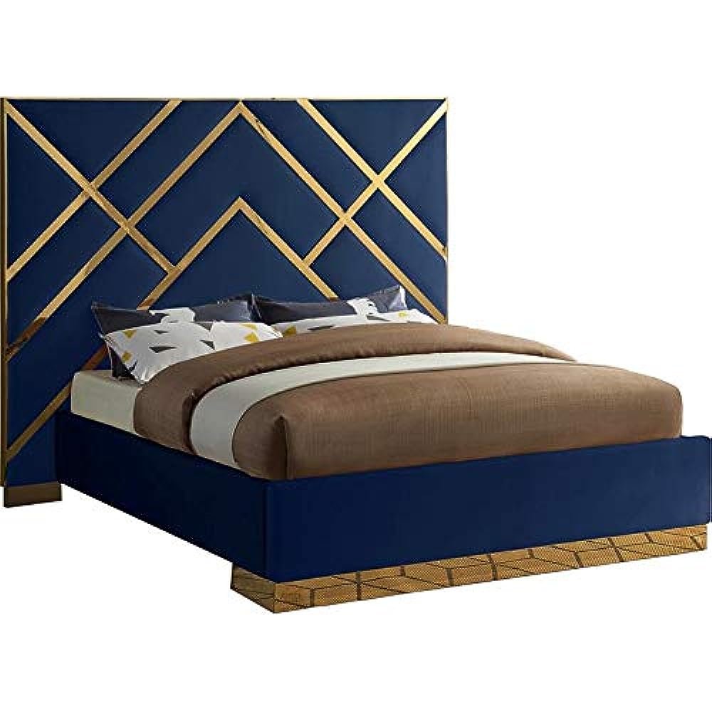 Gold Publish Bed Frame Design
